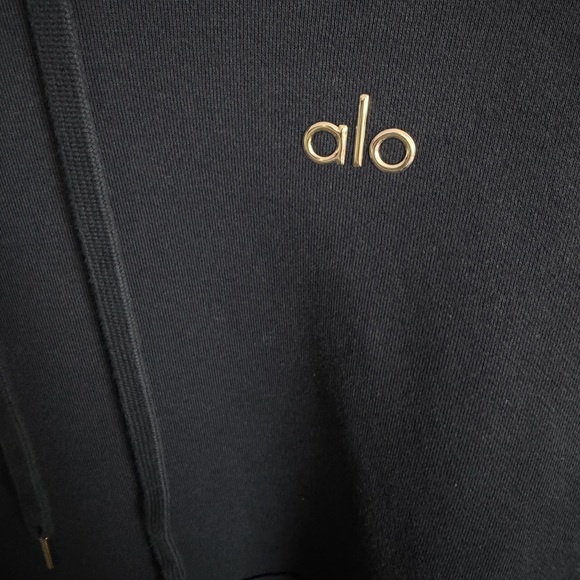 Alo Accolade Hoodie, Navy, Size M - Picture 5 of 5